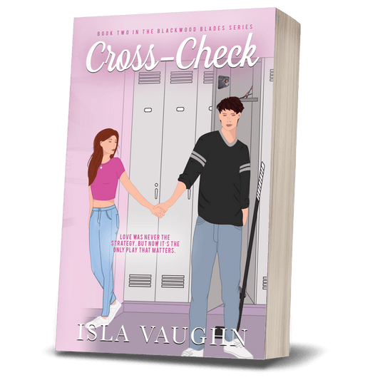 Cross-Check by Isla Vaughn New Adult and college sports romance enemies-to-lovers second-chance academy elite
