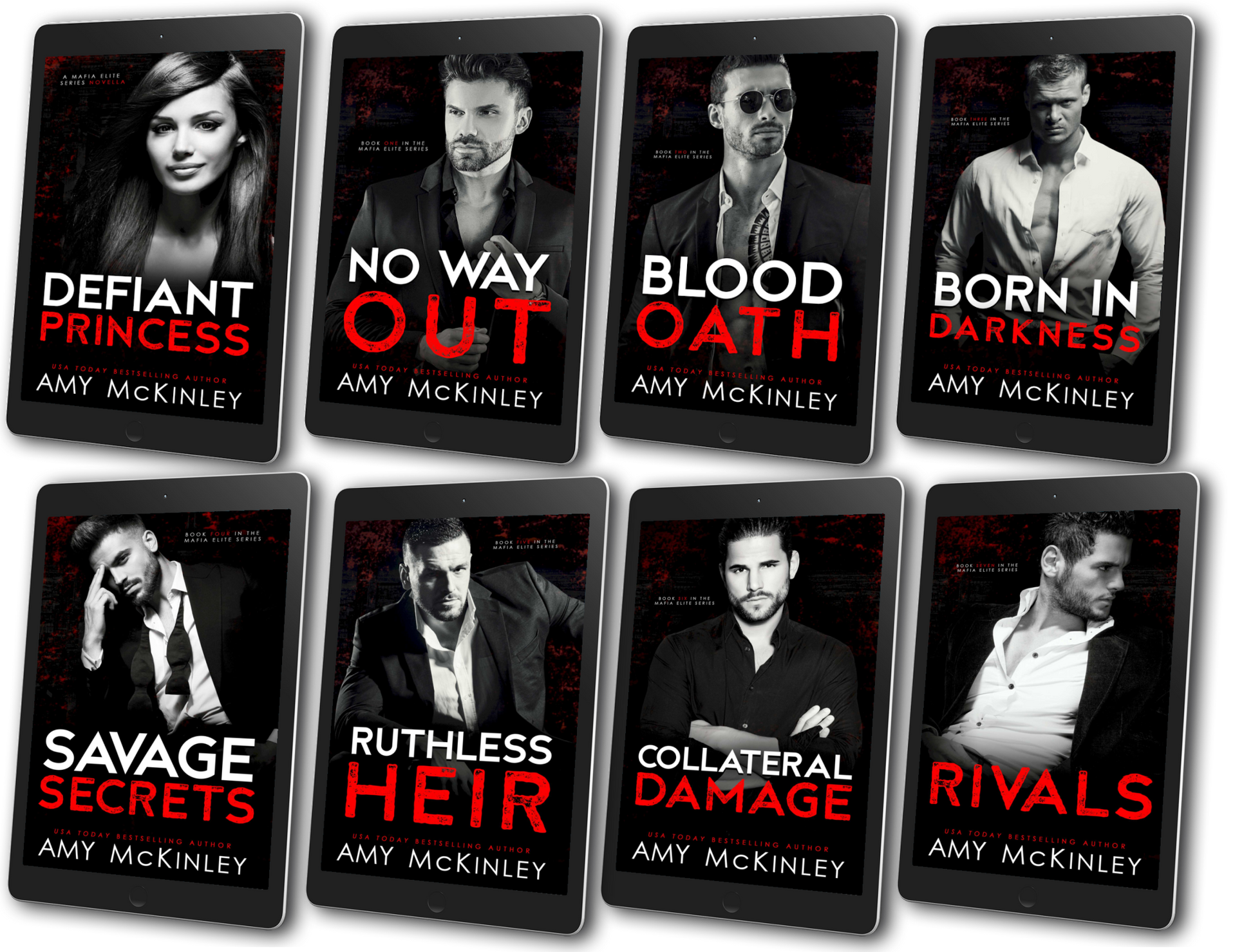 mafia elite series by Amy McKinley mafia romance