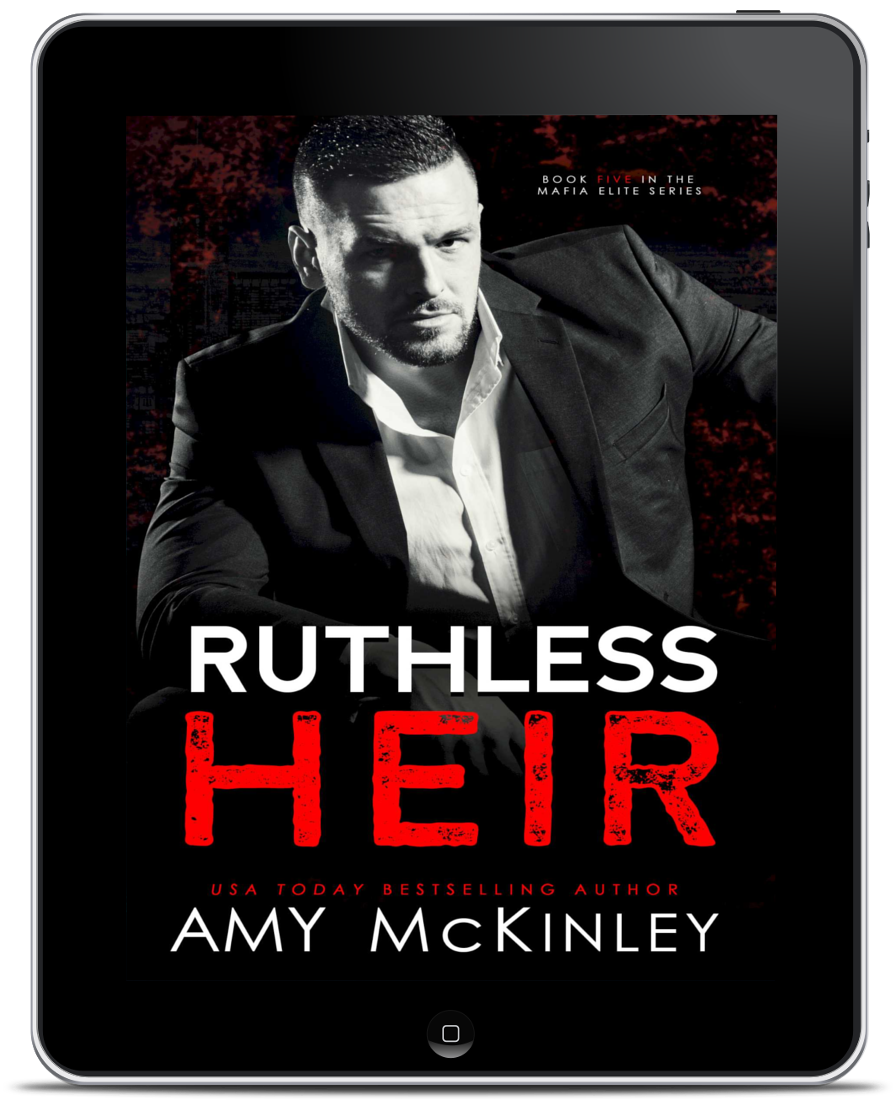 mafia romance ebook Ruthless Heir by Amy McKinley