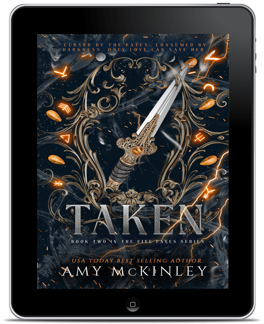 romantasy ebook mythology fantasy romance Taken by Amy McKinley